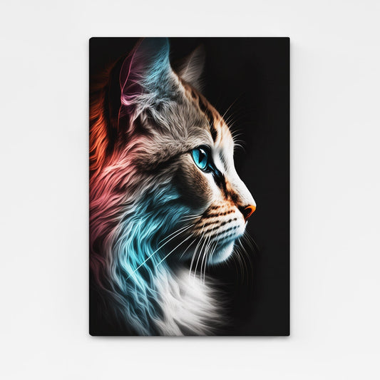 Canvas Cat Art