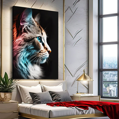 Canvas Cat Art