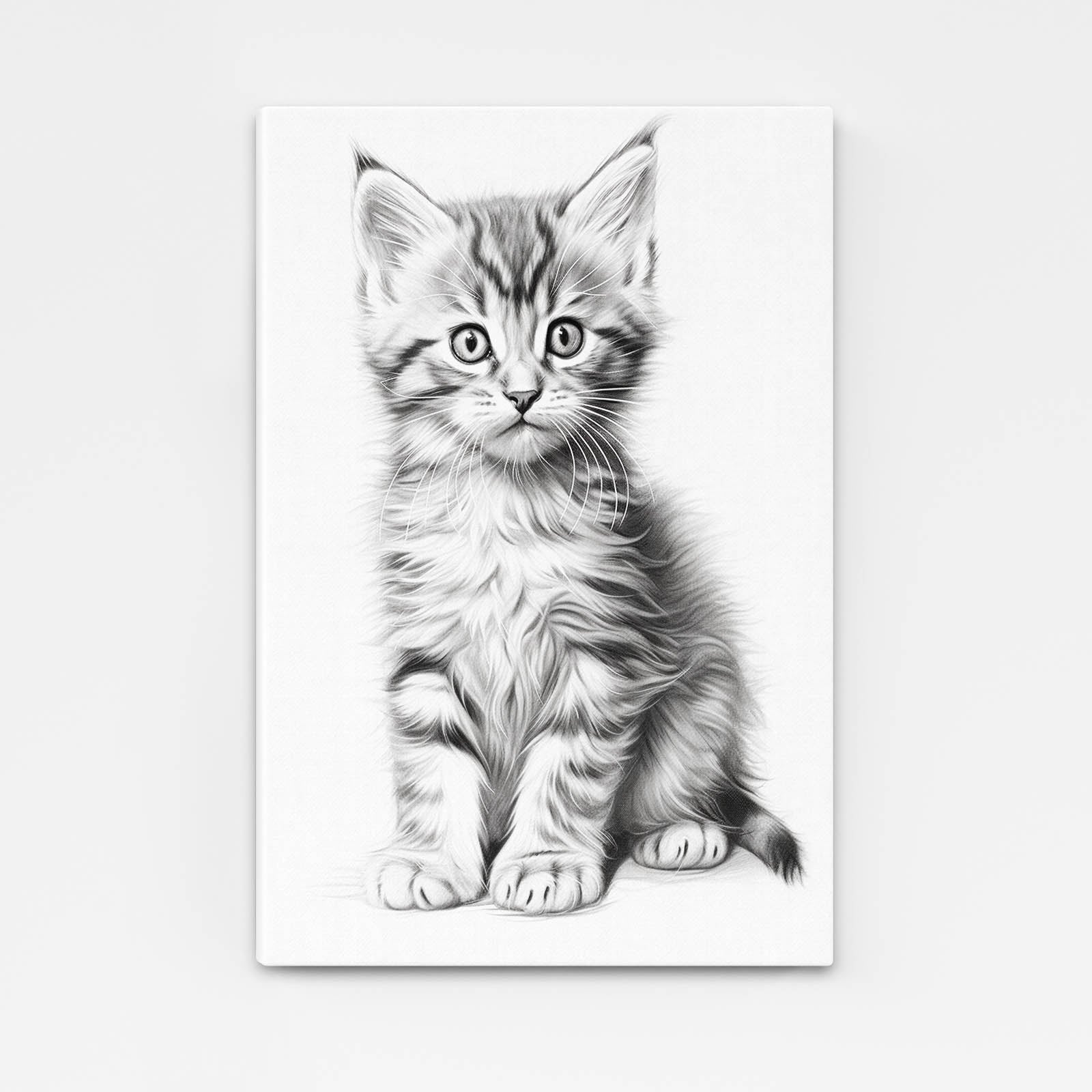 Canvas Cat Wall Art