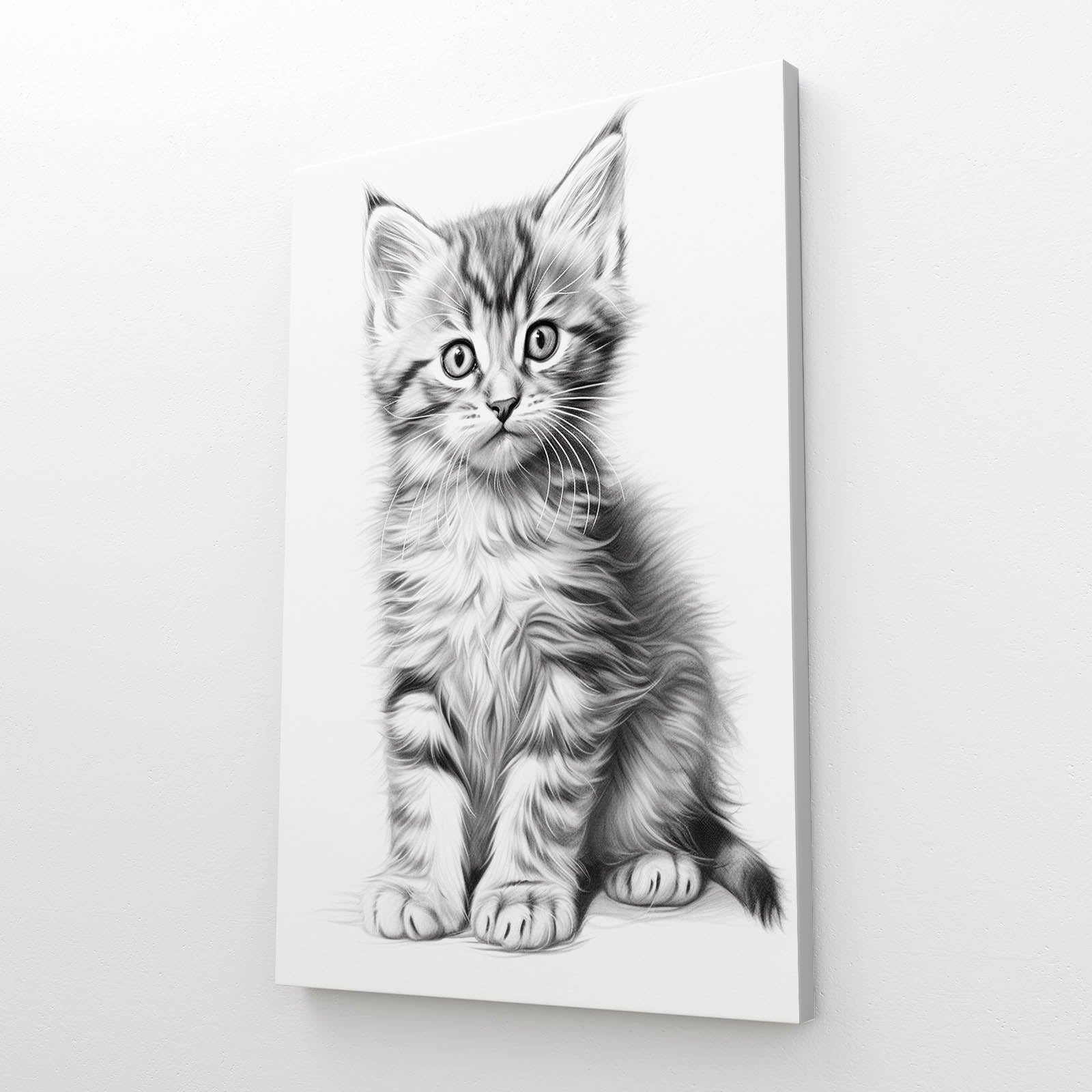 Canvas Cat Wall Art