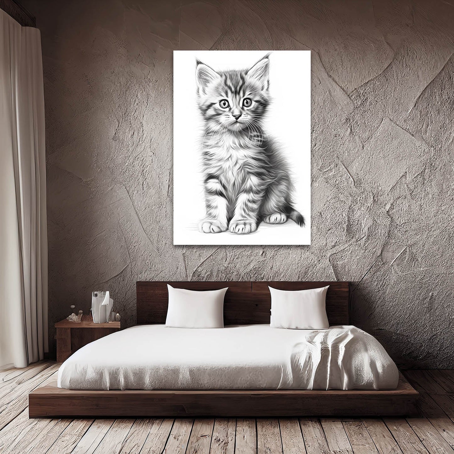 Canvas Cat Wall Art