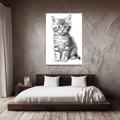 Canvas Cat Wall Art