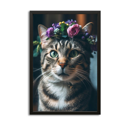 Framed Cat Wall Art