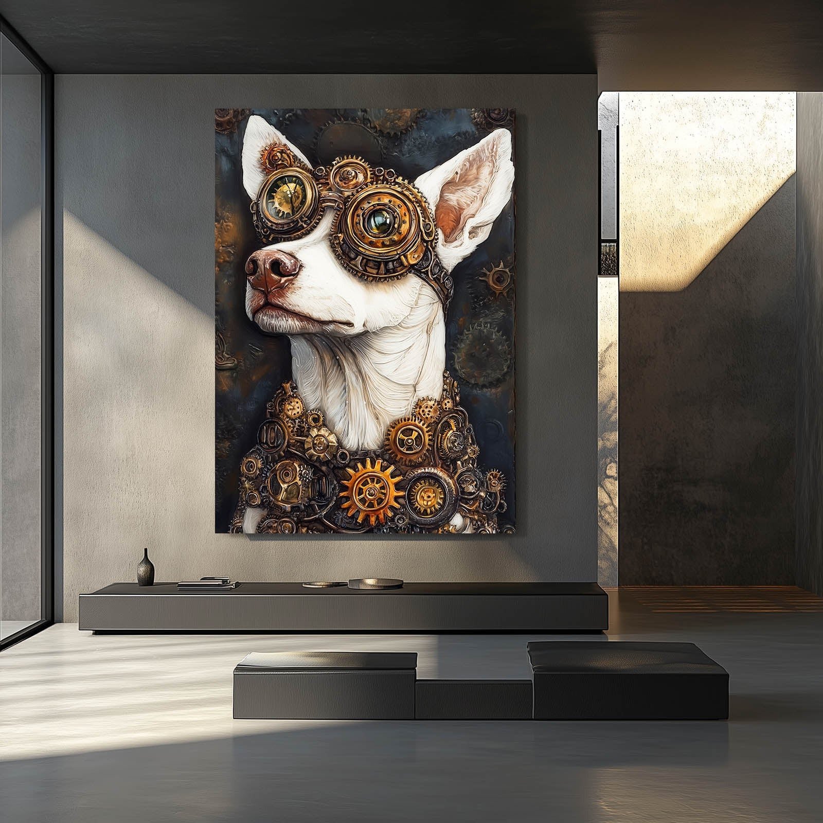 Canvas Dog Wall Art