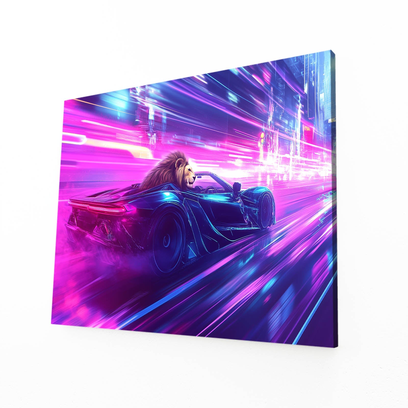 Canvas Lion Wall Art