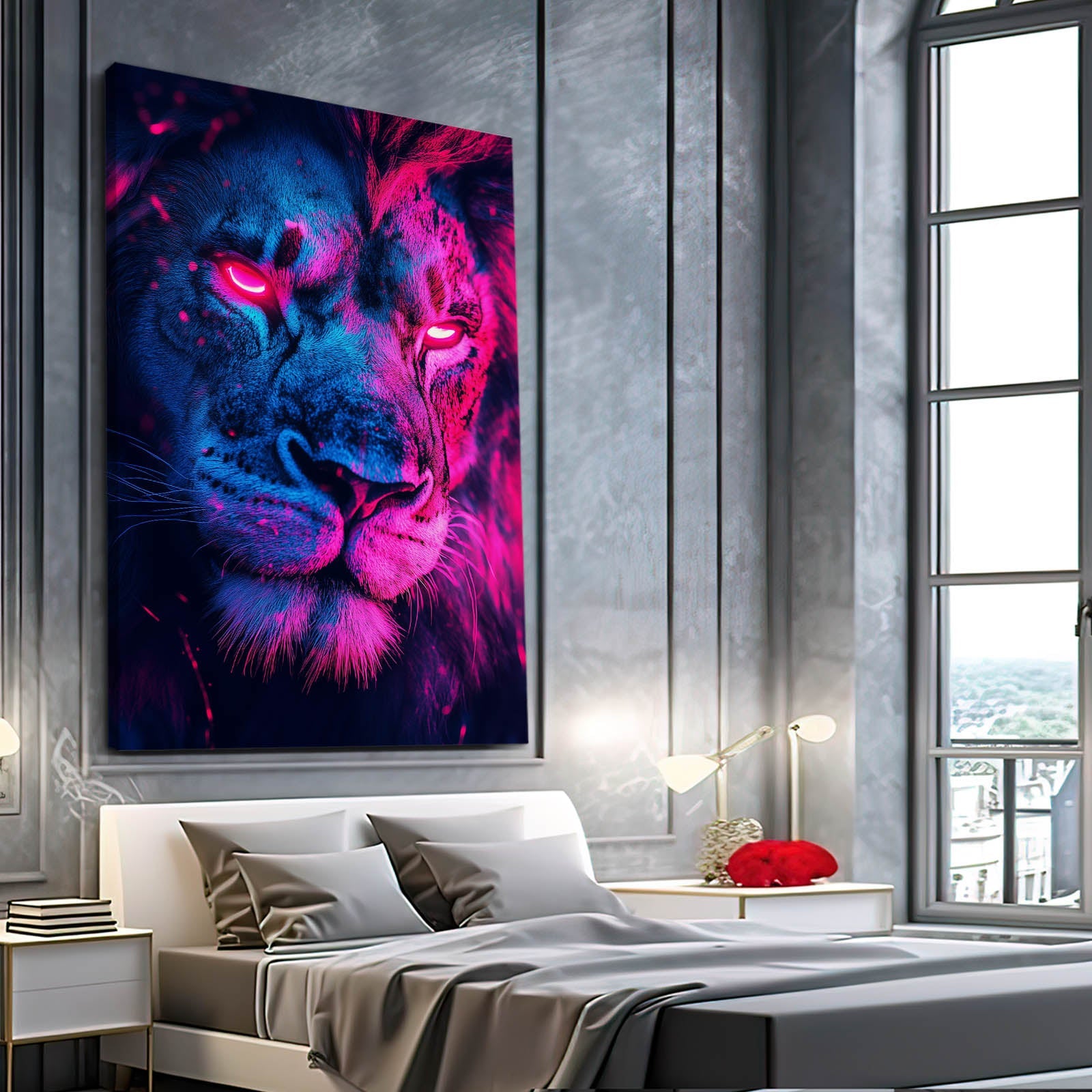 Canvas Lion