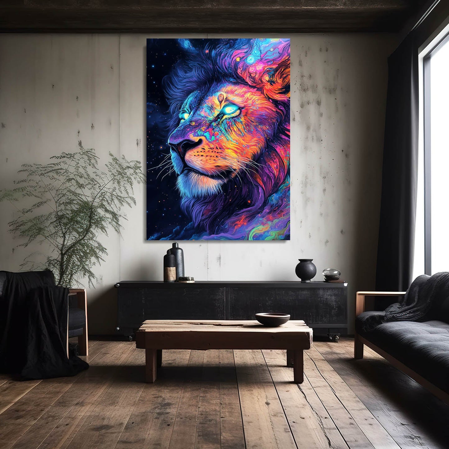 Canvas Prints Lion