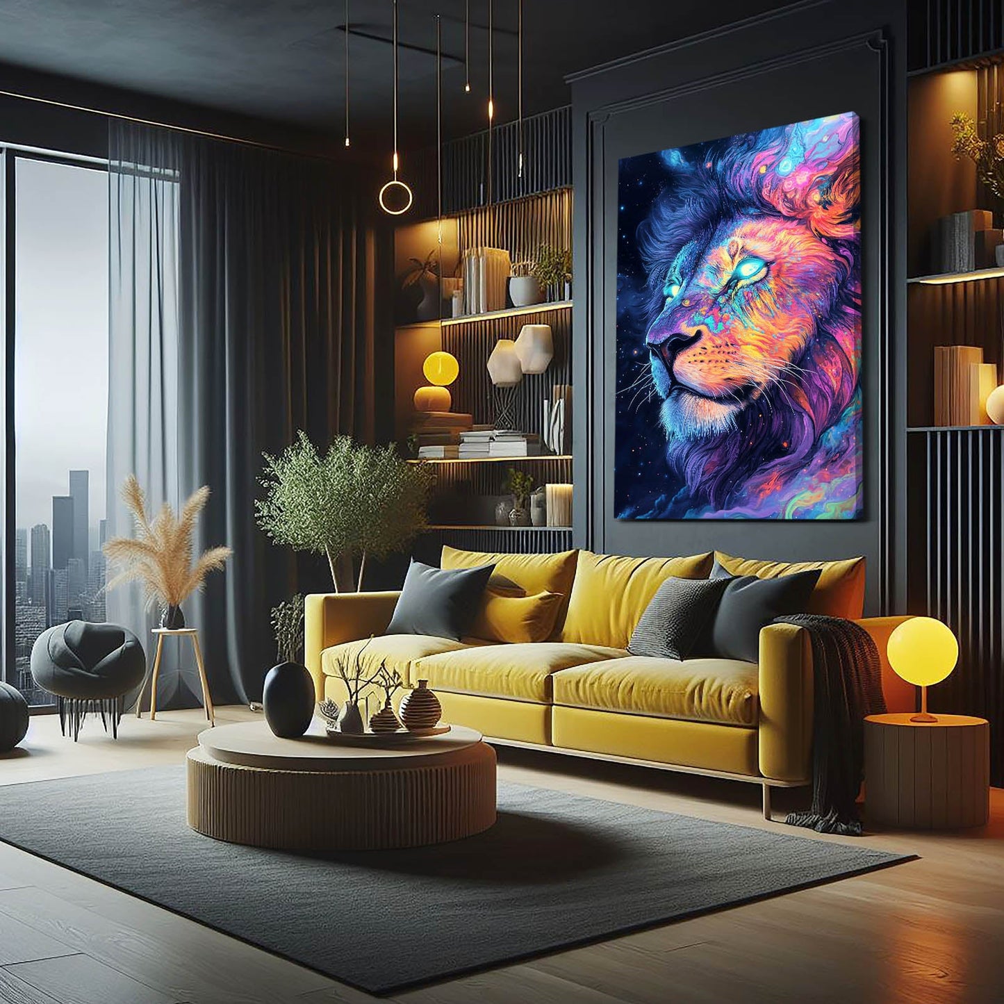 Canvas Prints Lion
