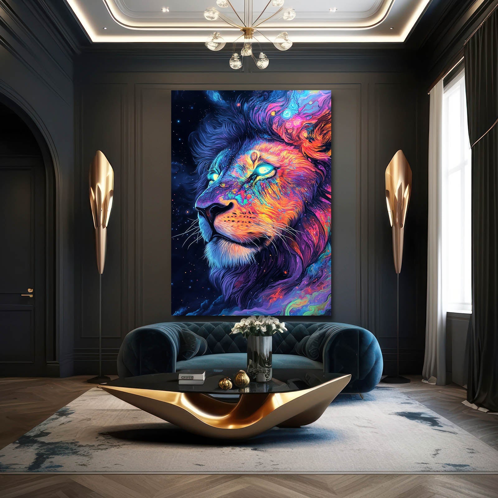 Canvas Prints Lion