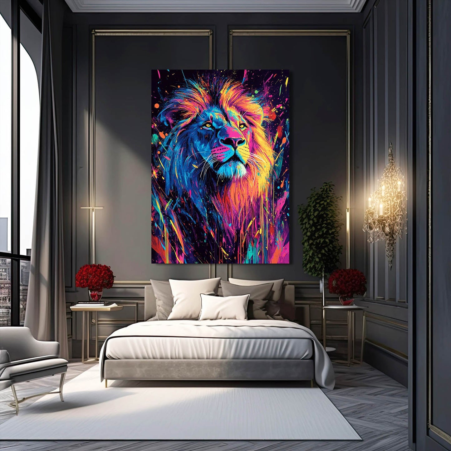 Canvas Wall Art Lion
