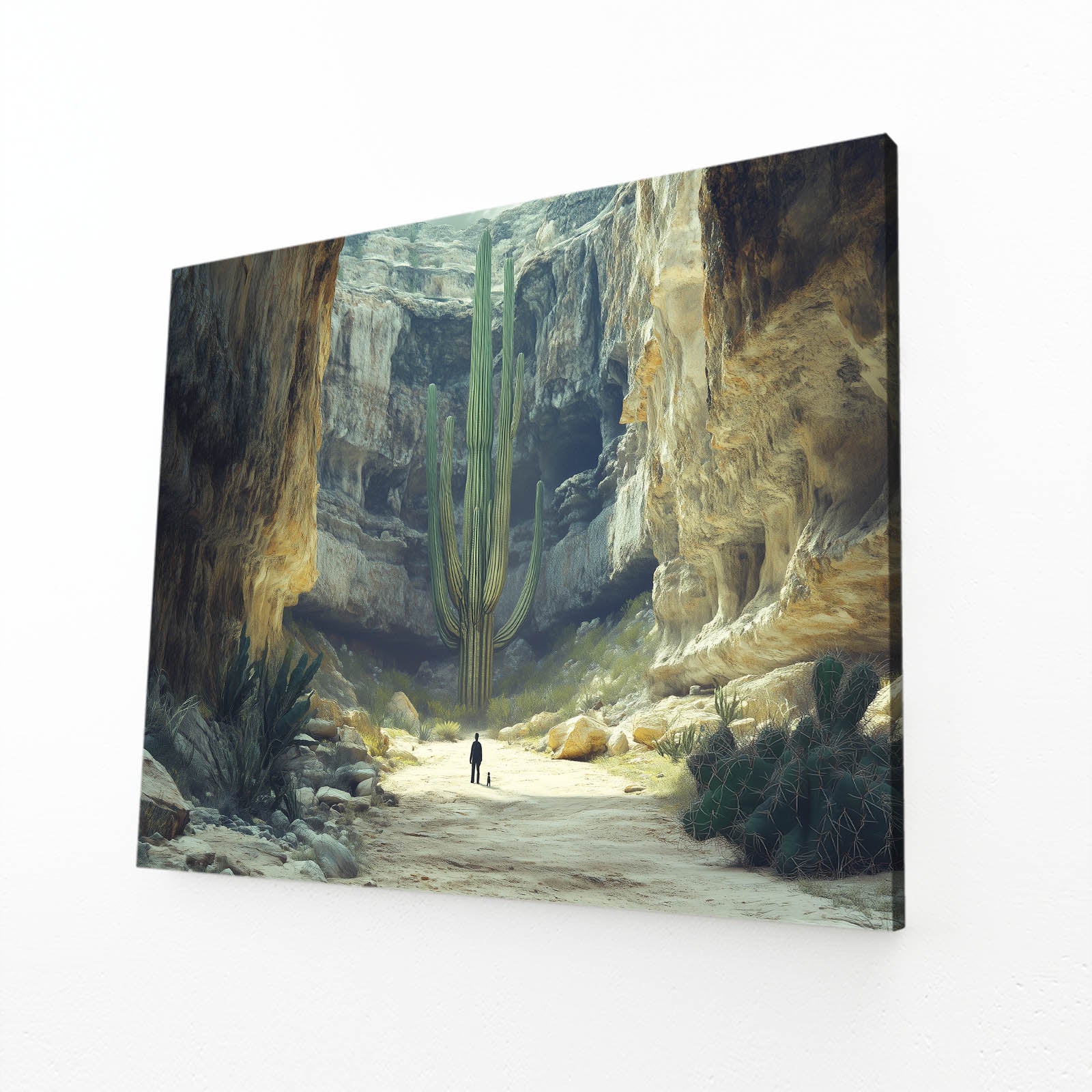 Canyon Giant Column Cactus Canvas – canyon giant column cactus canvas print