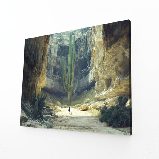Canyon Giant Column Cactus Canvas – canyon giant column cactus canvas print