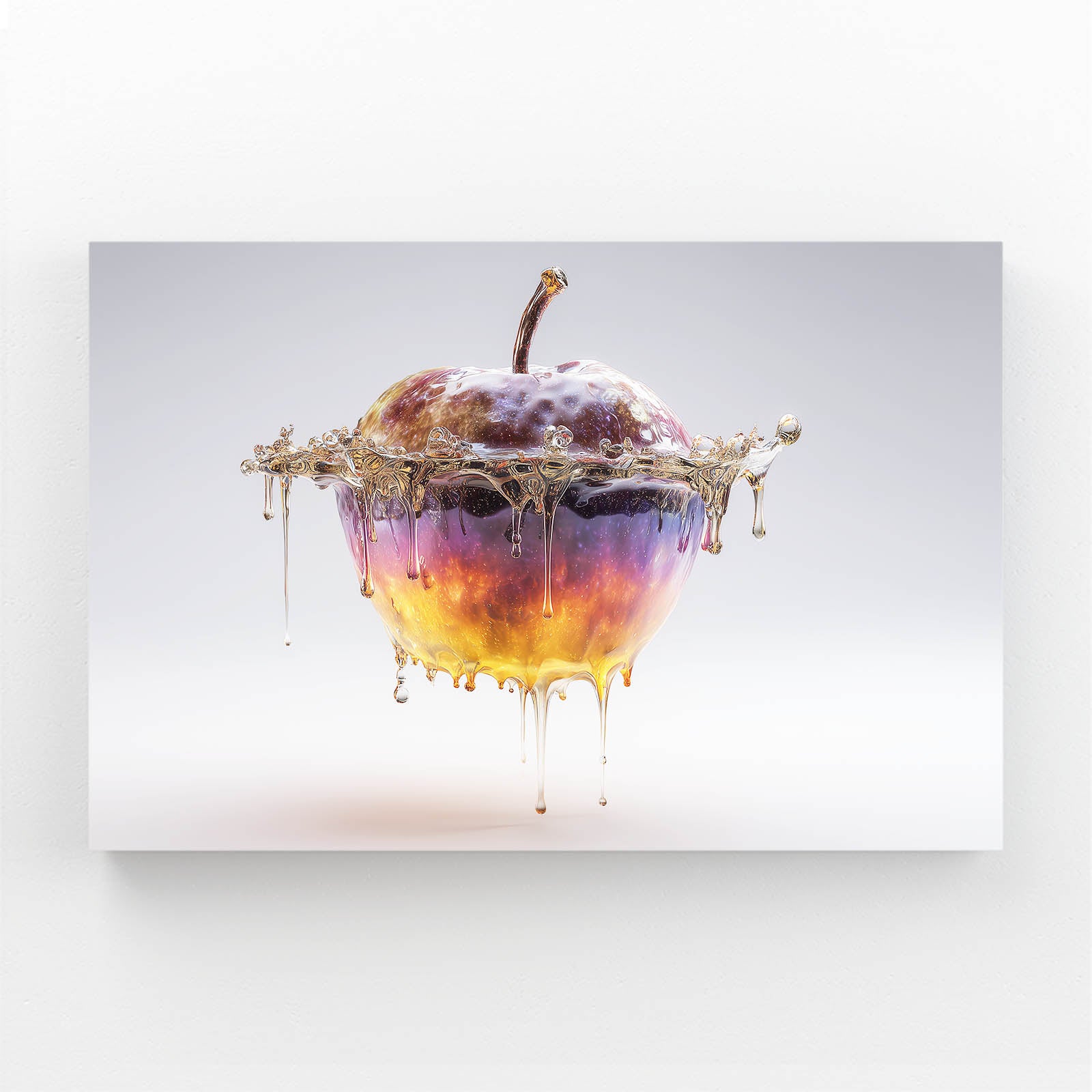 Caramel Honey Melt Apple Canvas Art – caramel honey melt apple canvas print