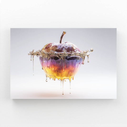 Caramel Honey Melt Apple Canvas Art – caramel honey melt apple canvas print