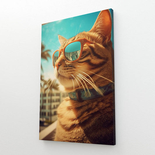 Cat Funny Wall Art