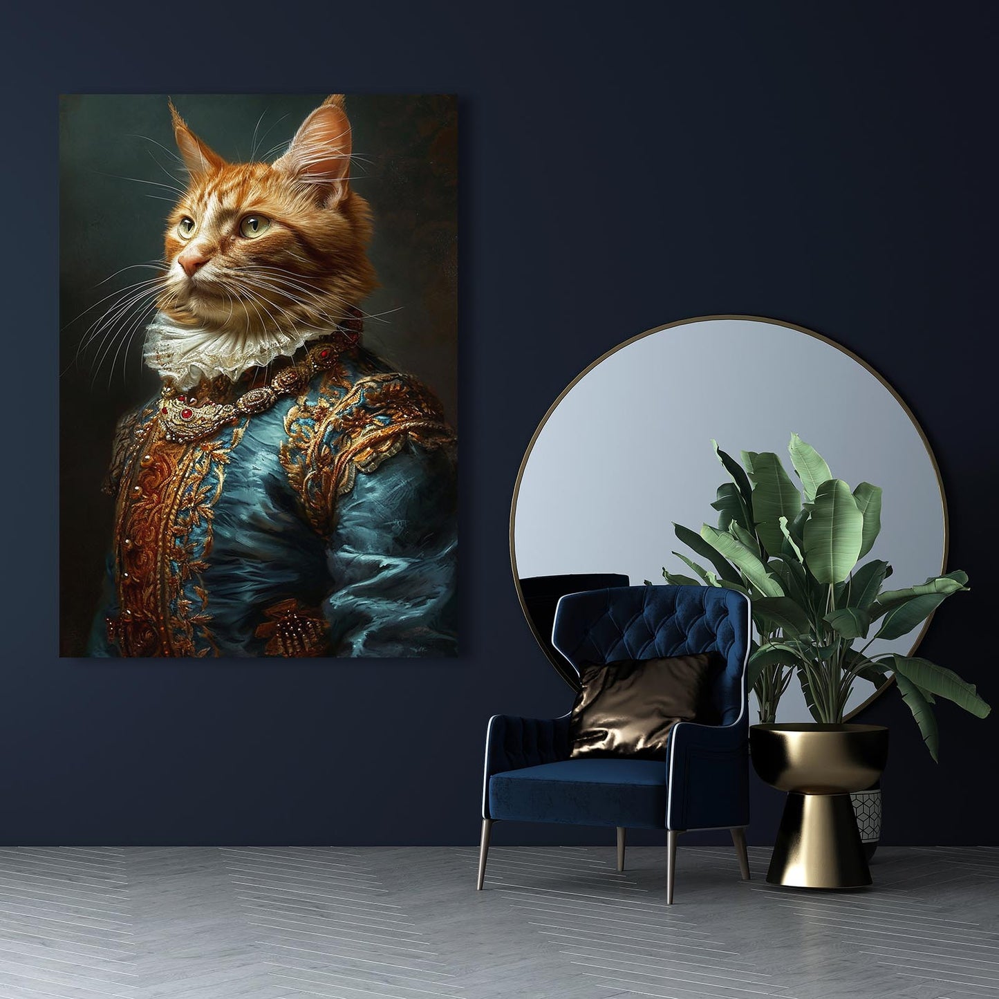 Cat Portrait Wall Art
