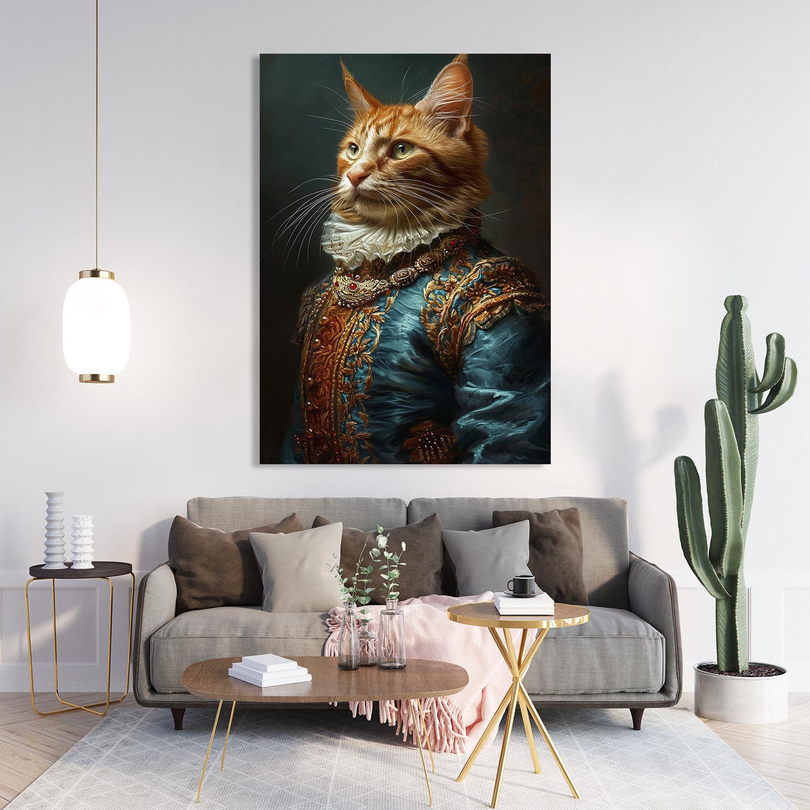 Cat Portrait Wall Art