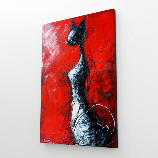 Cat Wall Art Artistic