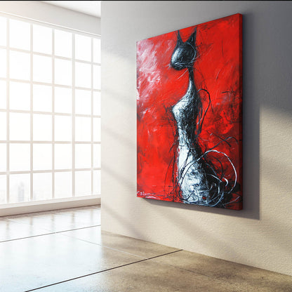 Cat Wall Art Artistic