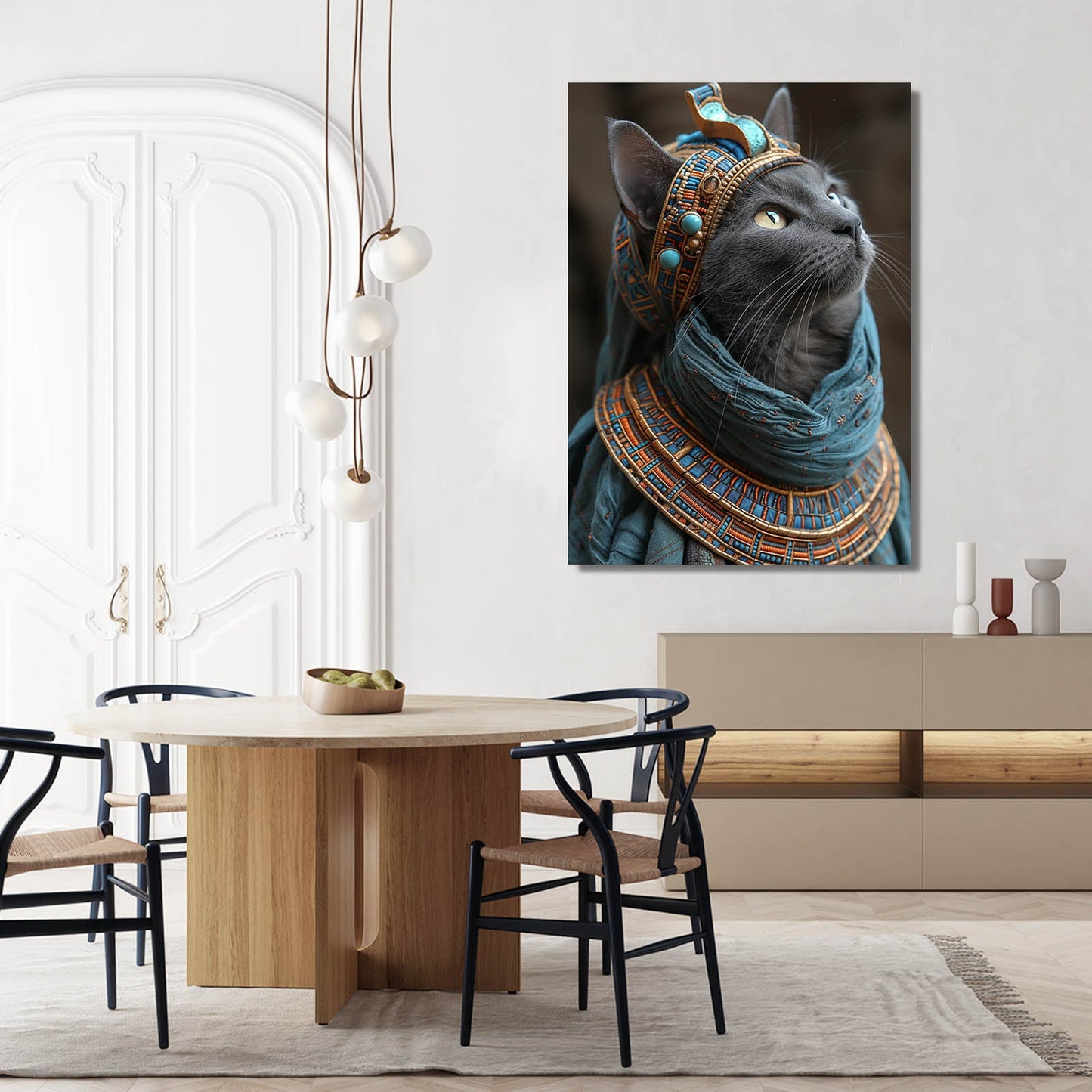 Cat Wall Art Egyptian