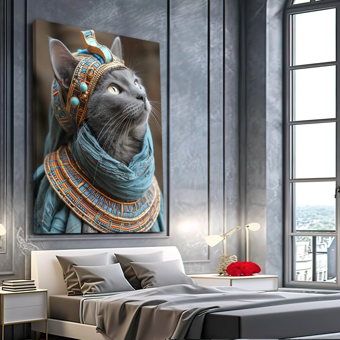 Cat Wall Art Egyptian