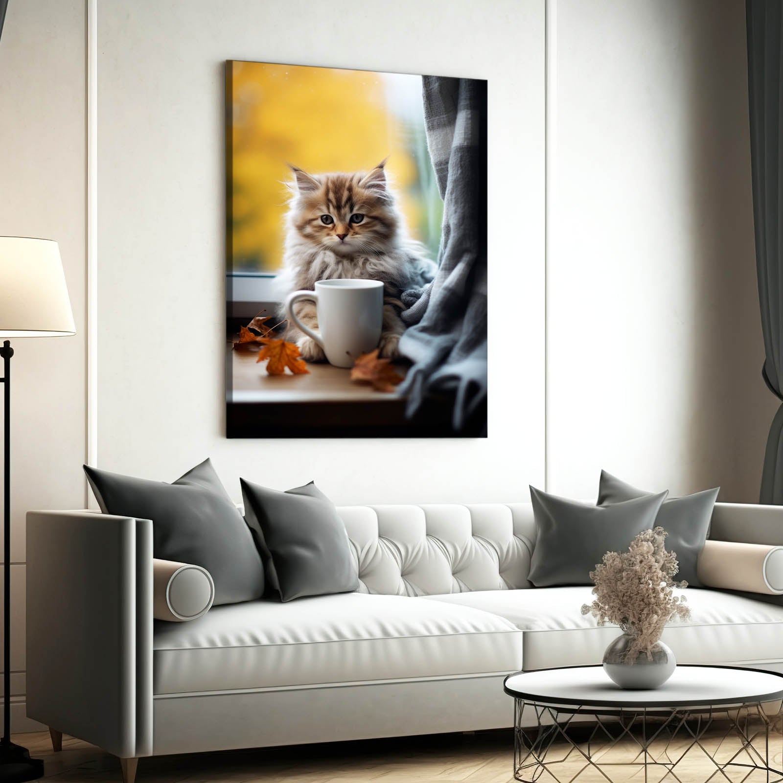 Cat Wall Art For Bathroom