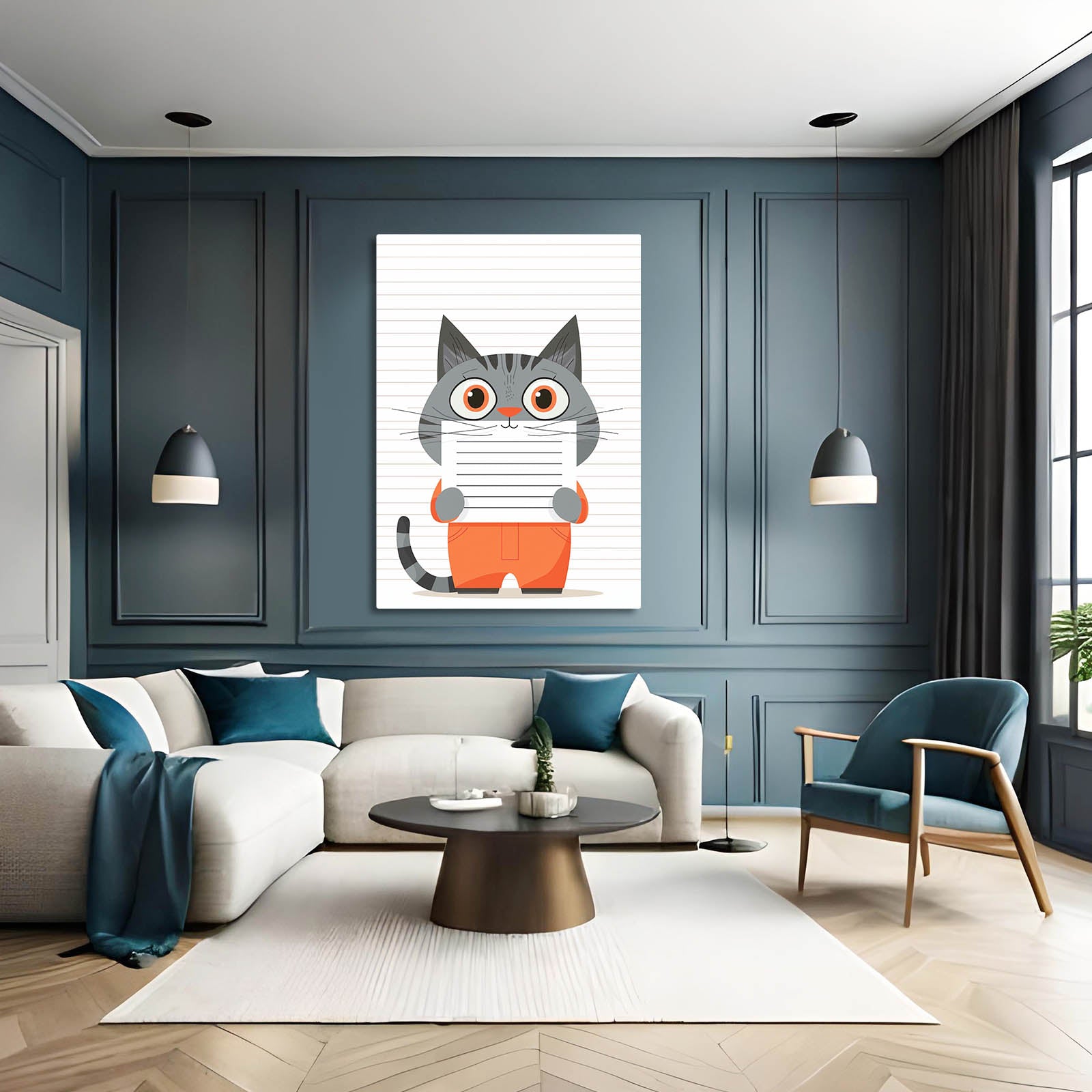 Cat Wall Art Nursery