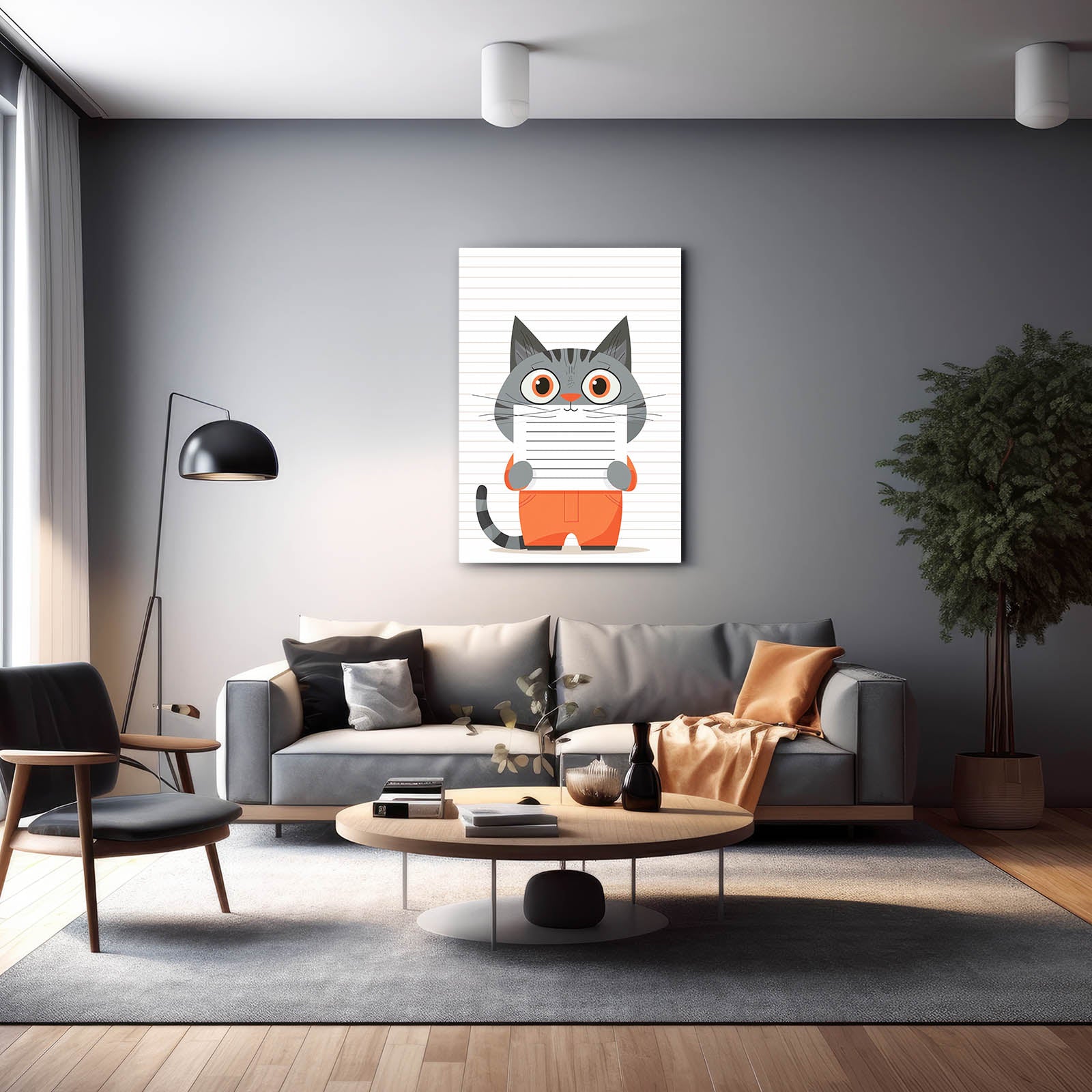 Cat Wall Art Nursery