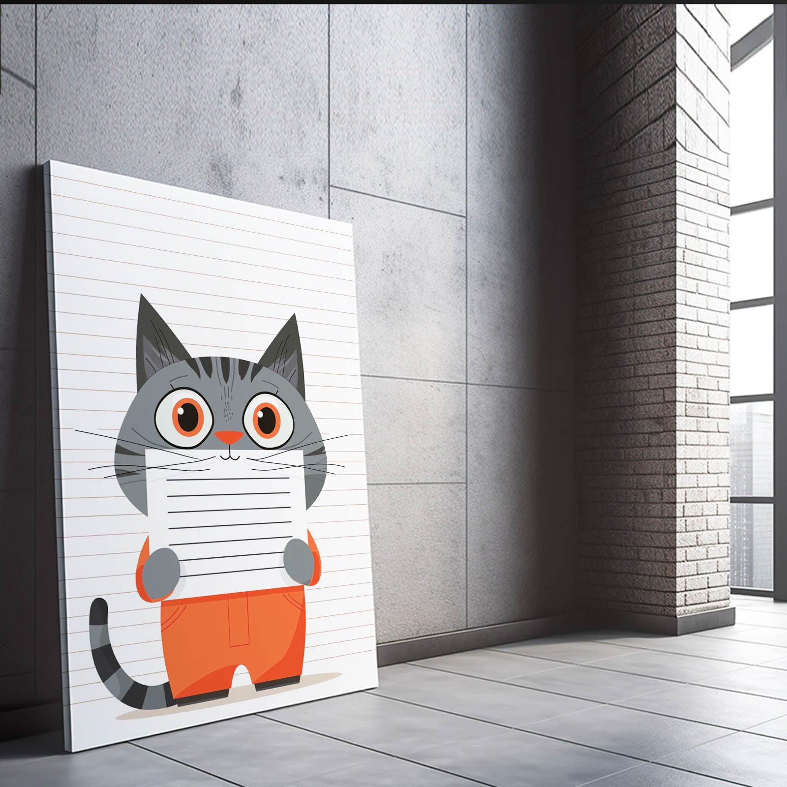 Cat Wall Art Nursery