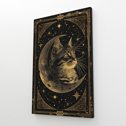 Celestial Cat Wall Art