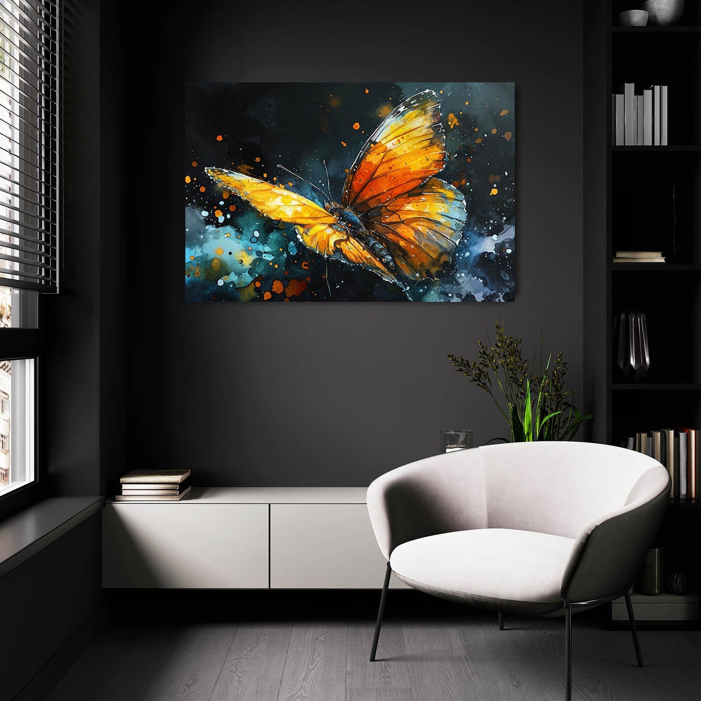Celestial Flight Butterfly Wall Art