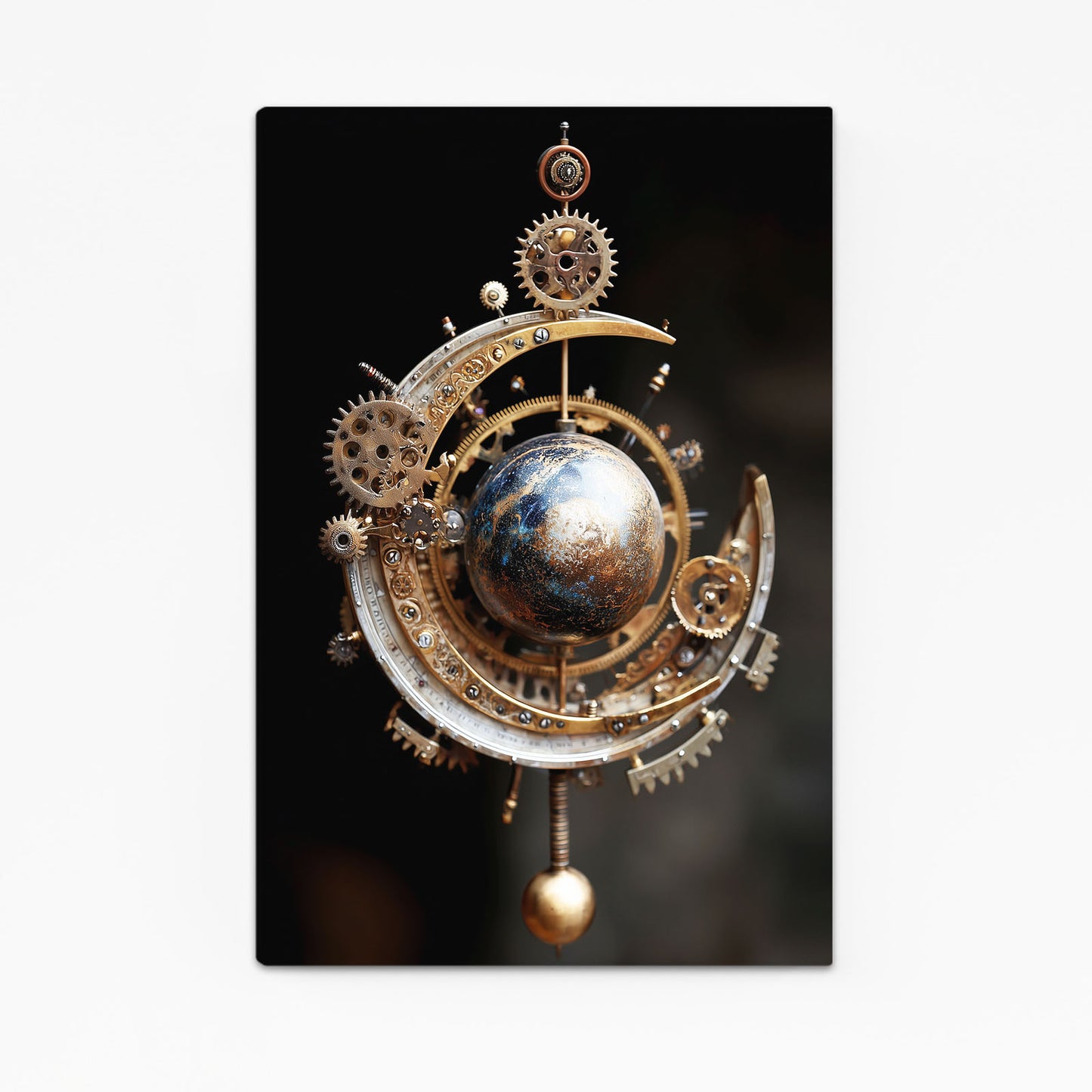 Celestial Gear Orb Steampunk Canvas – celestial gear orb steampunk canvas print