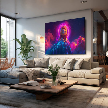 Celestial Lion Wall Decor