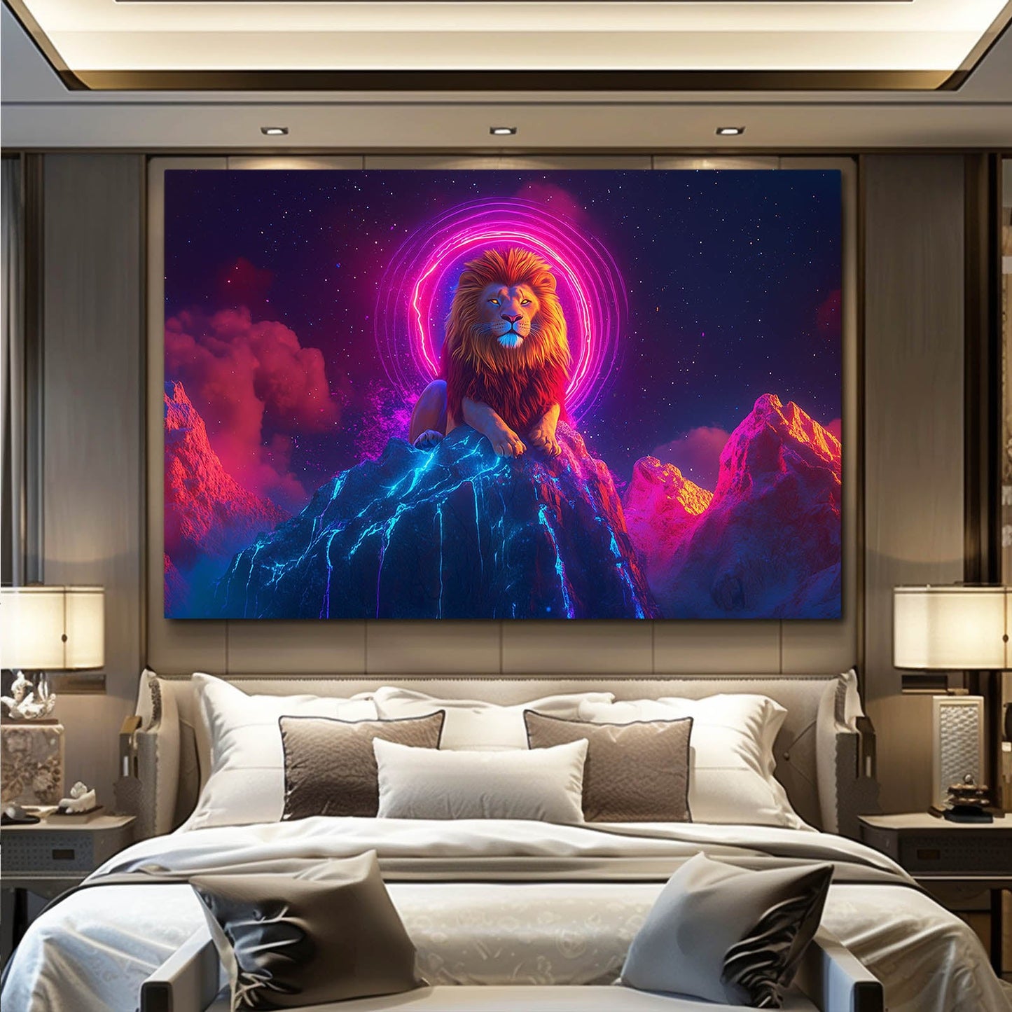 Celestial Lion Wall Decor