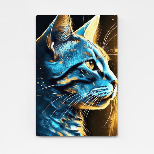 Celestial Shine Cat Wall Art
