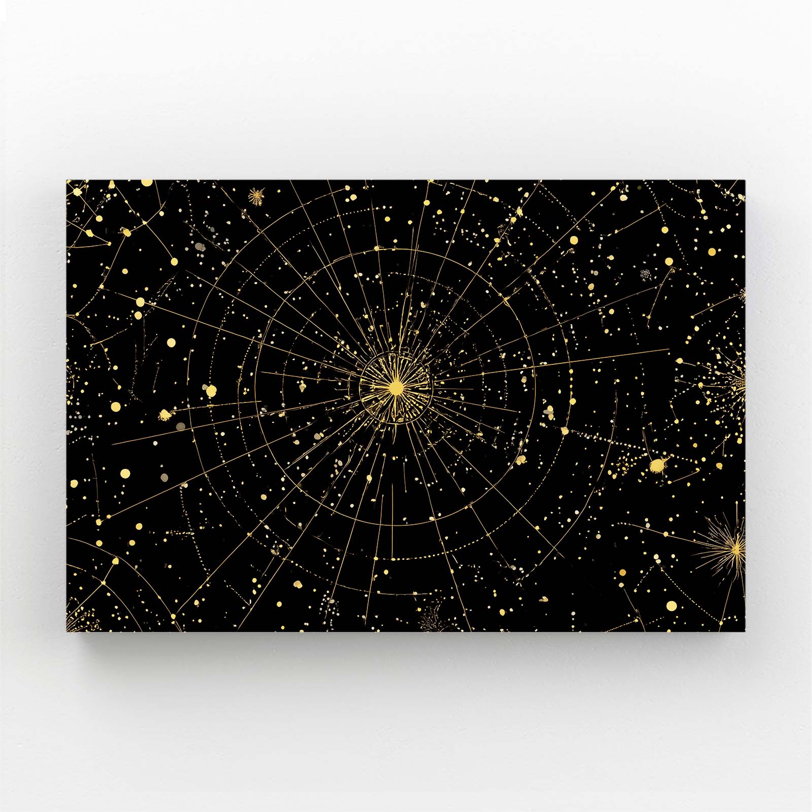 Celestial Star Map Gold Prints – celestial star map gold canvas print
