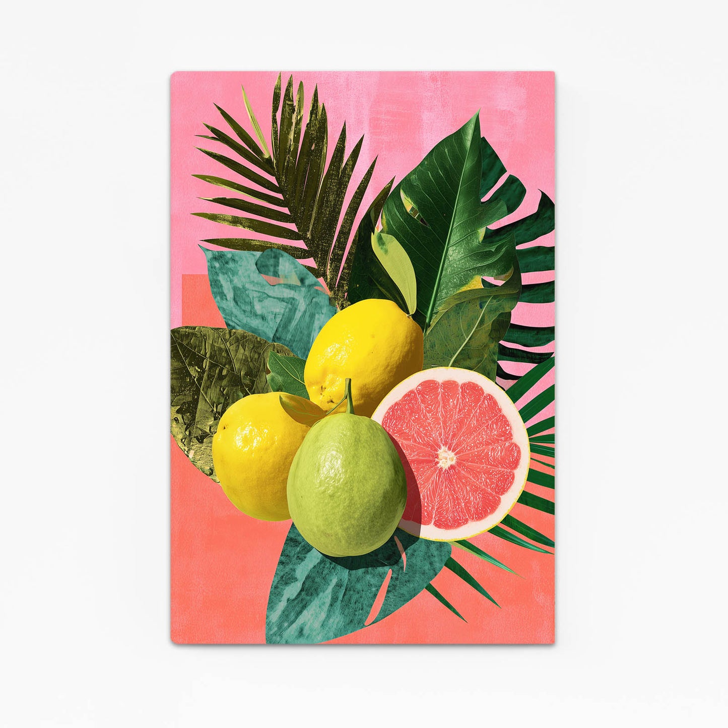 Citrus Tropical Collage Fruit Canvas Art – citrus tropical collage fruit canvas print