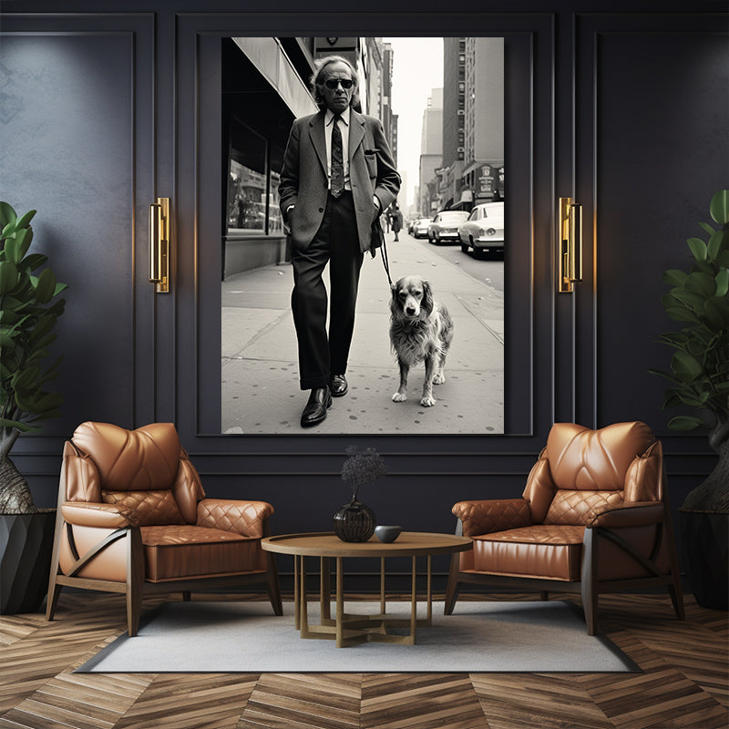 City Gentleman Photography Art – canvas print, view 4
