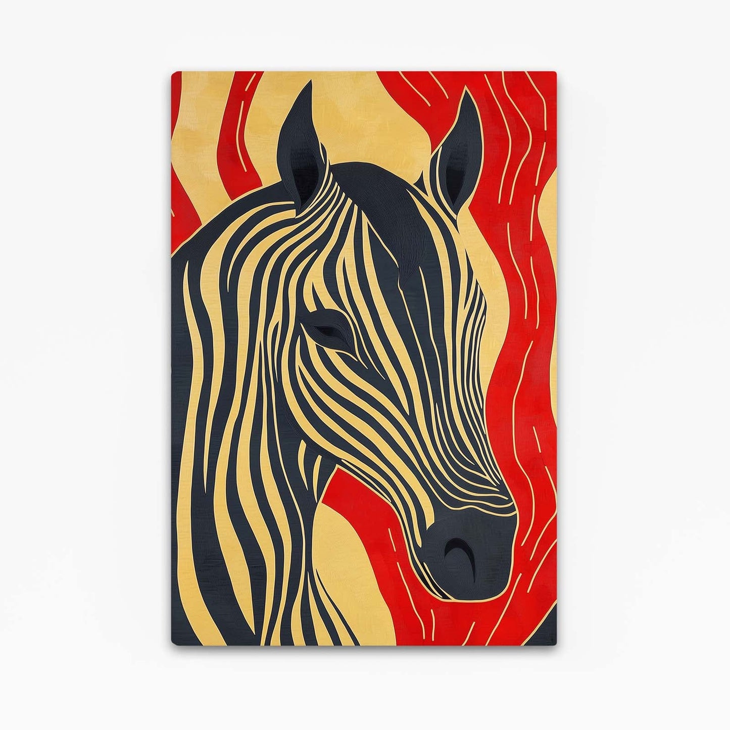 Classic Horse Prints – angled canvas view on white background