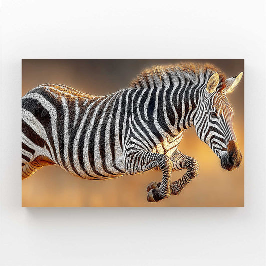 Classic Zebra Art – zebra canvas print