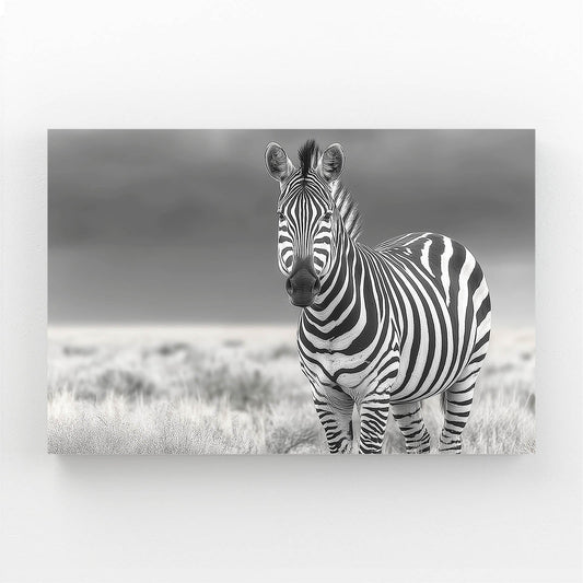 Classic Zebra Artwork – zebra canvas print