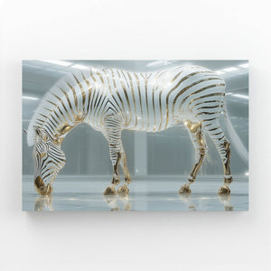 Classic Zebra Canvas Art