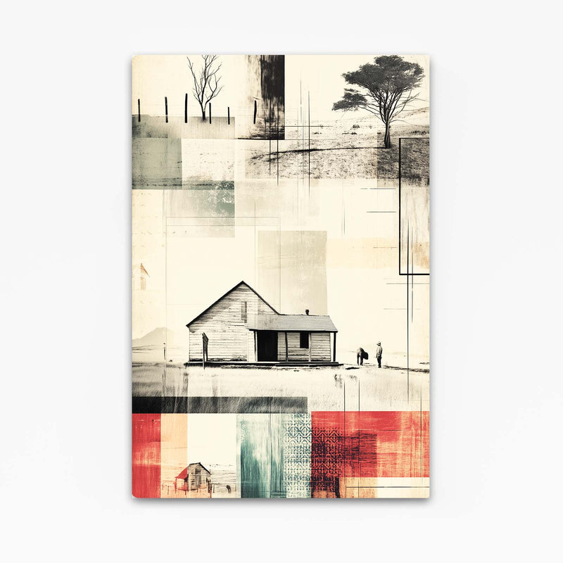 Collage Farmhouse Farmhouse Canvas Art – collage farmhouse farmhouse canvas print