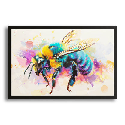 Color Splash Bee Art