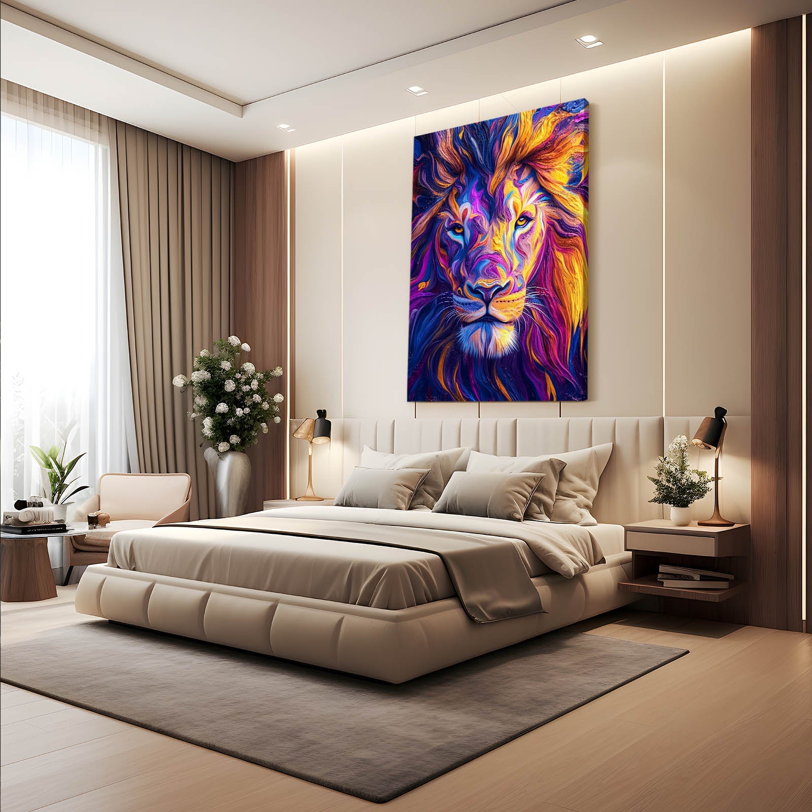 Canvas Art Lion