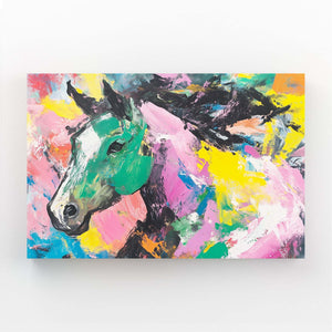 Colored Horse Art