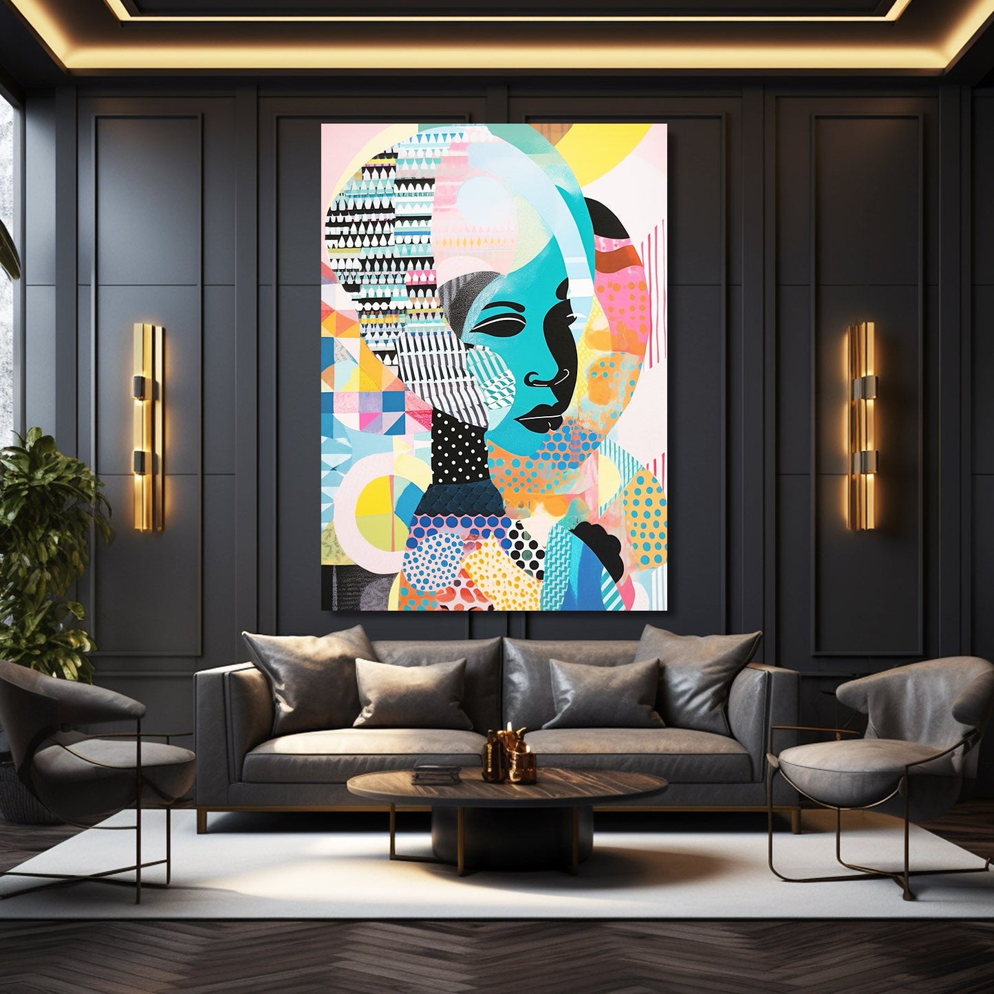 Colorful Boho Art