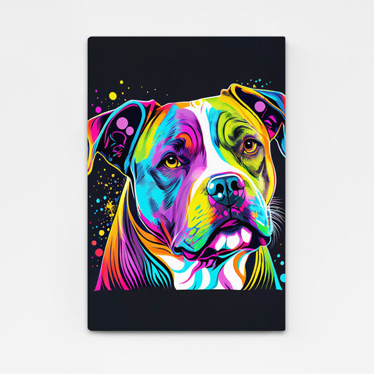 Colorful Dog Art