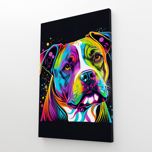 Colorful Dog Art