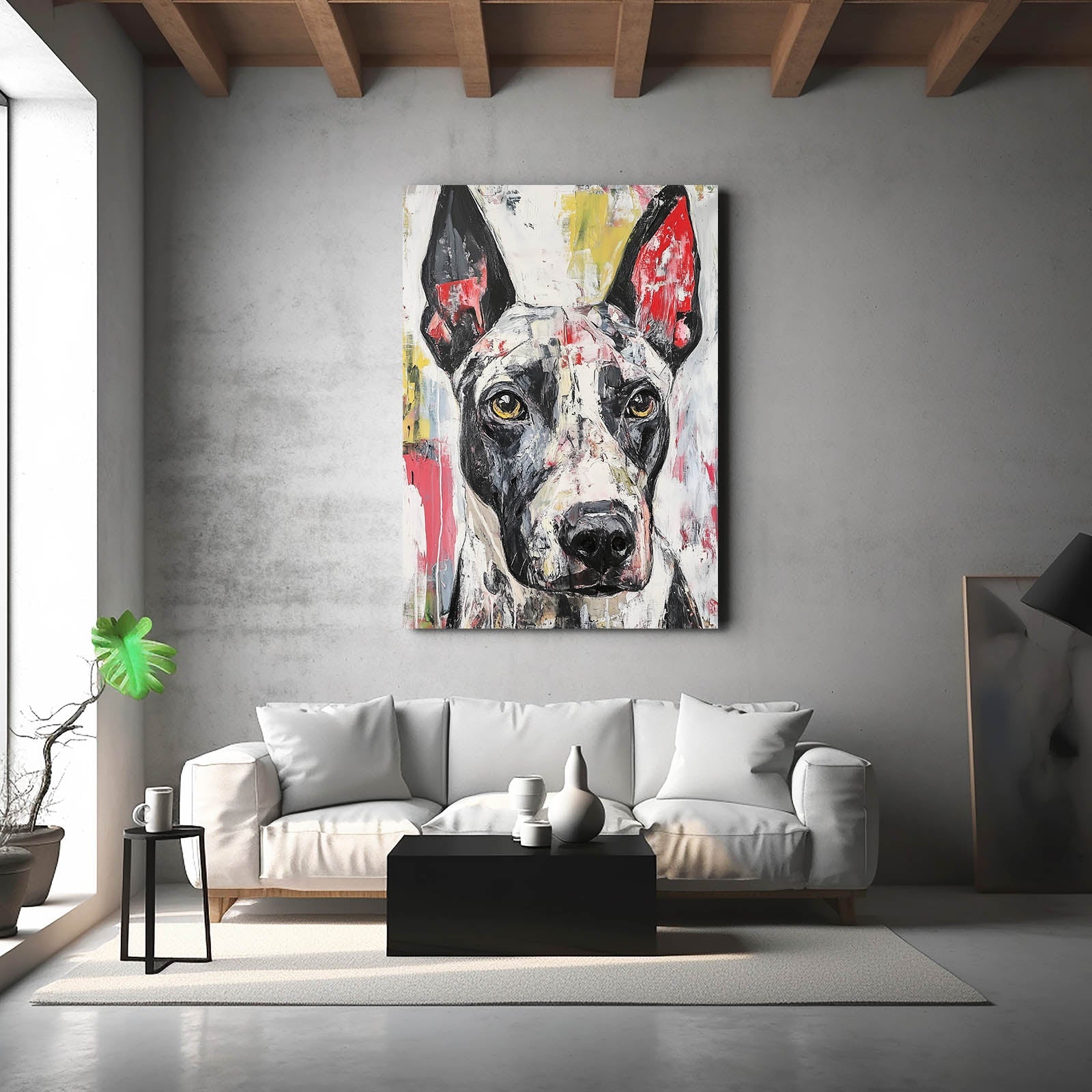 Colorful Dog Wall Art